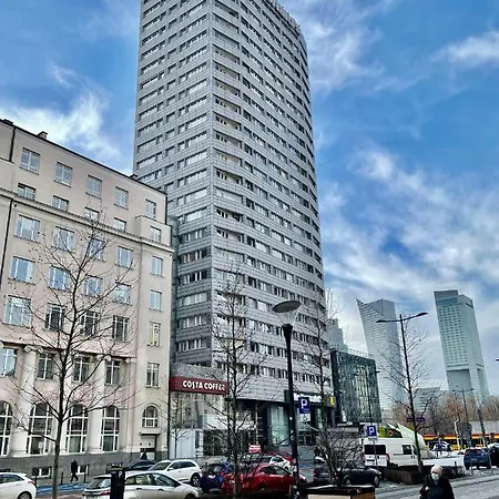 Super Blue ścisłe Centrum Dwie Linie Metra Netflix Wifi 300 Mbs Panorama Miasta * Warszawa