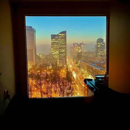 Super Blue ścisłe Centrum Dwie Linie Metra Netflix Wifi 300 Mbs Panorama Miasta