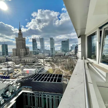 Super Blue ścisłe Centrum Dwie Linie Metra Netflix Wifi 300 Mbs Panorama Miasta Apartament